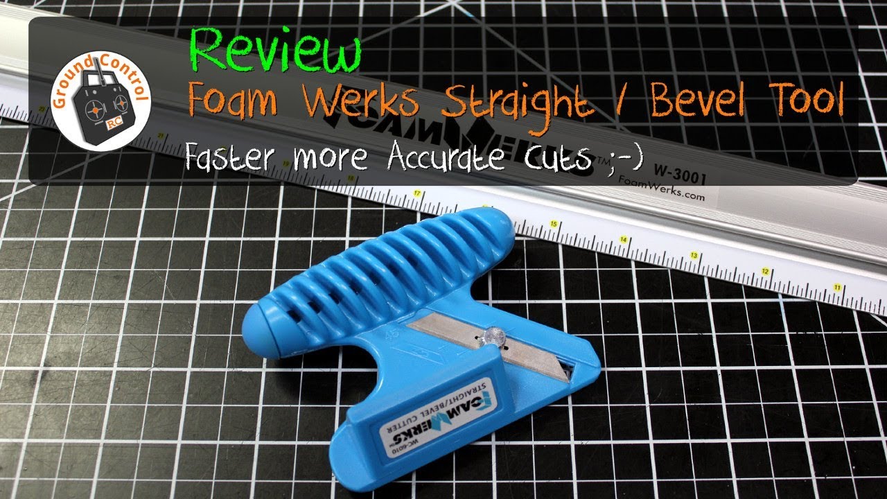Review - Faster more Accurate Cuts with the Foam Werks Straight & Bevel Cutting Tool