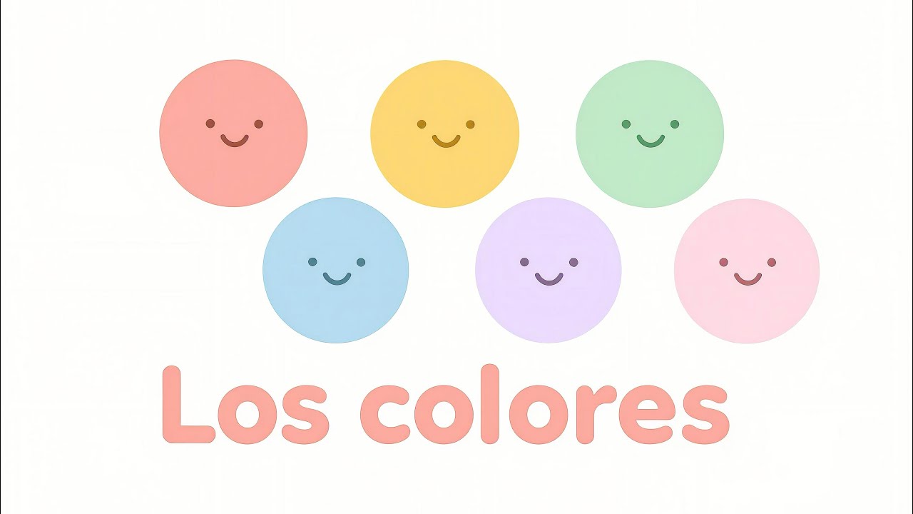 Los colores – Canción para bebés y niños | Pau y Fen