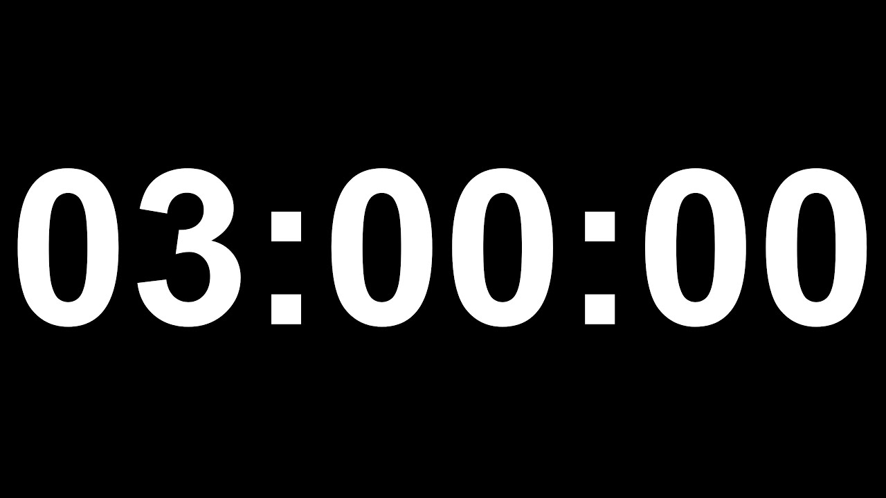 Marathon Work Timer | 3 Hours of Pure Focus