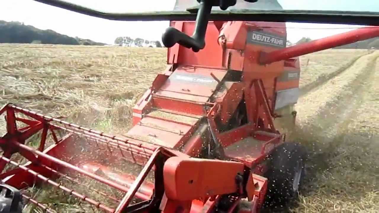 Deutz Fahr DX 4.50 og Deutz Fahr M66 TS mähdrescher