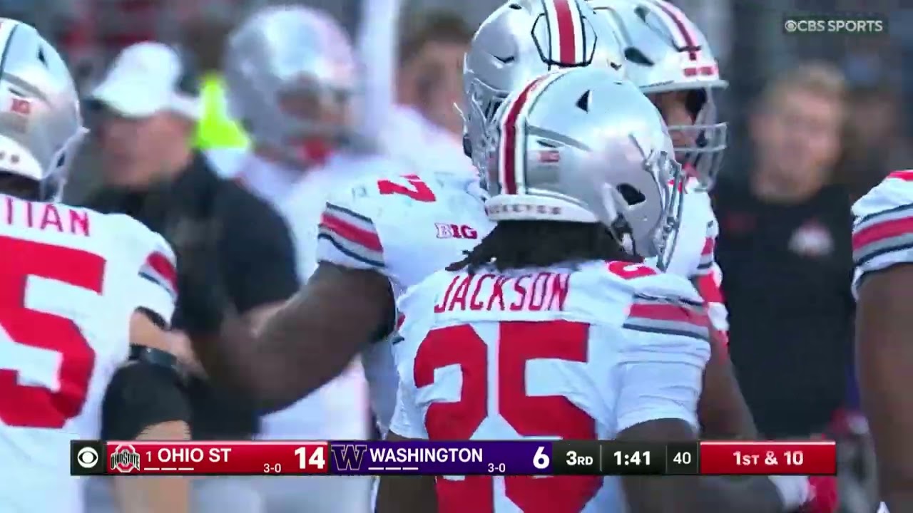 Ohio State vs. Washington 2025 - Paul Keels Highlights