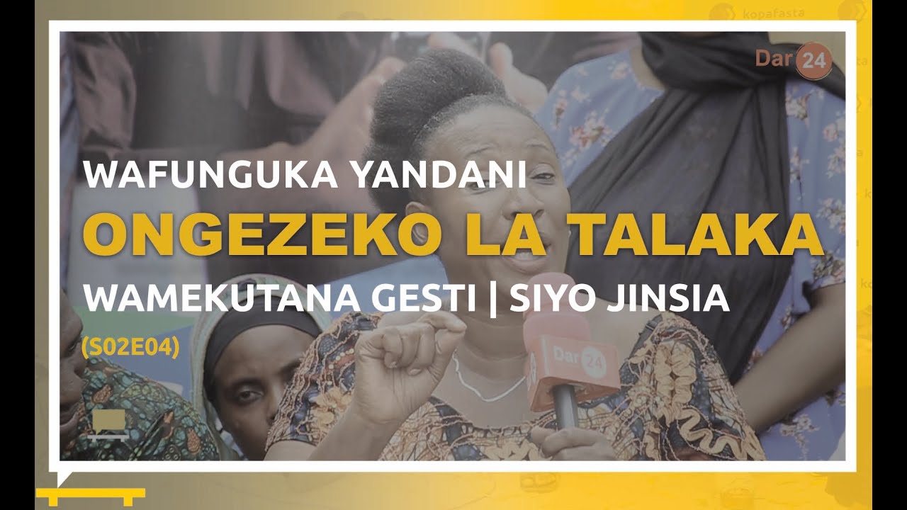 ONGEZEKO LA TALAKA : Sababu hizi hapa | Aliyepewa alia hadharani| Mchungaji, Sheikh, Mama, wacharuka
