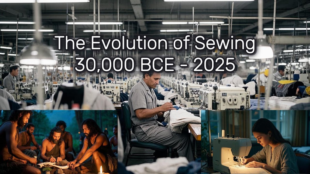 The Evolution Of Sewing 30,000 BCE to 2025