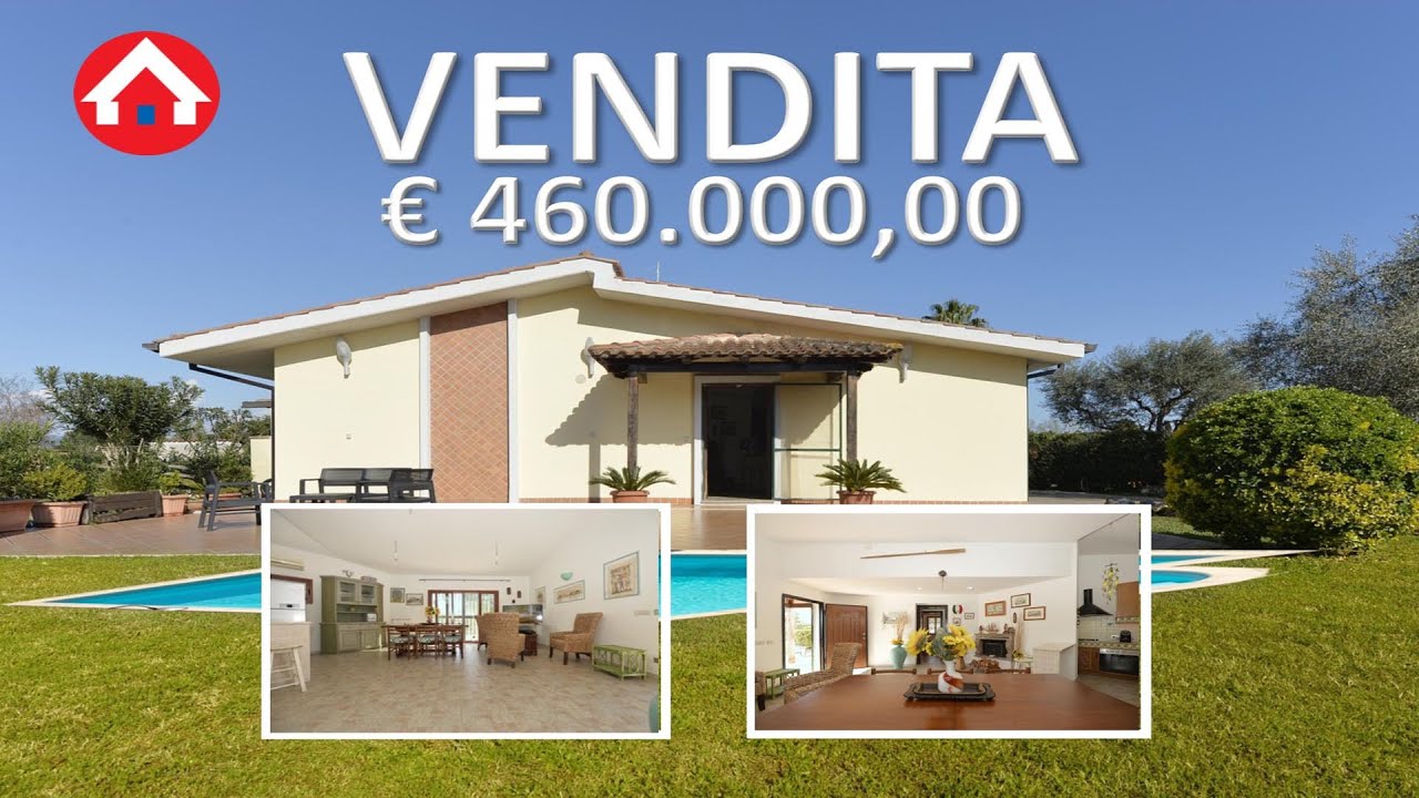 🏡🌴 Villa con ampio giardino 🌴🏡 -  San Felice Circeo - Vendita Rif. Q31 #villa #mare #circeo