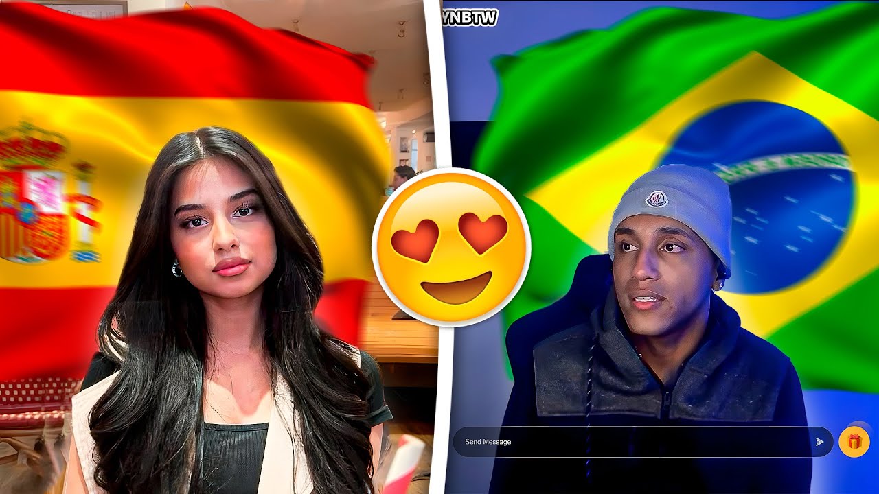 Gringa Adora Quando Falo o IDIOMA Dela (gringa react)