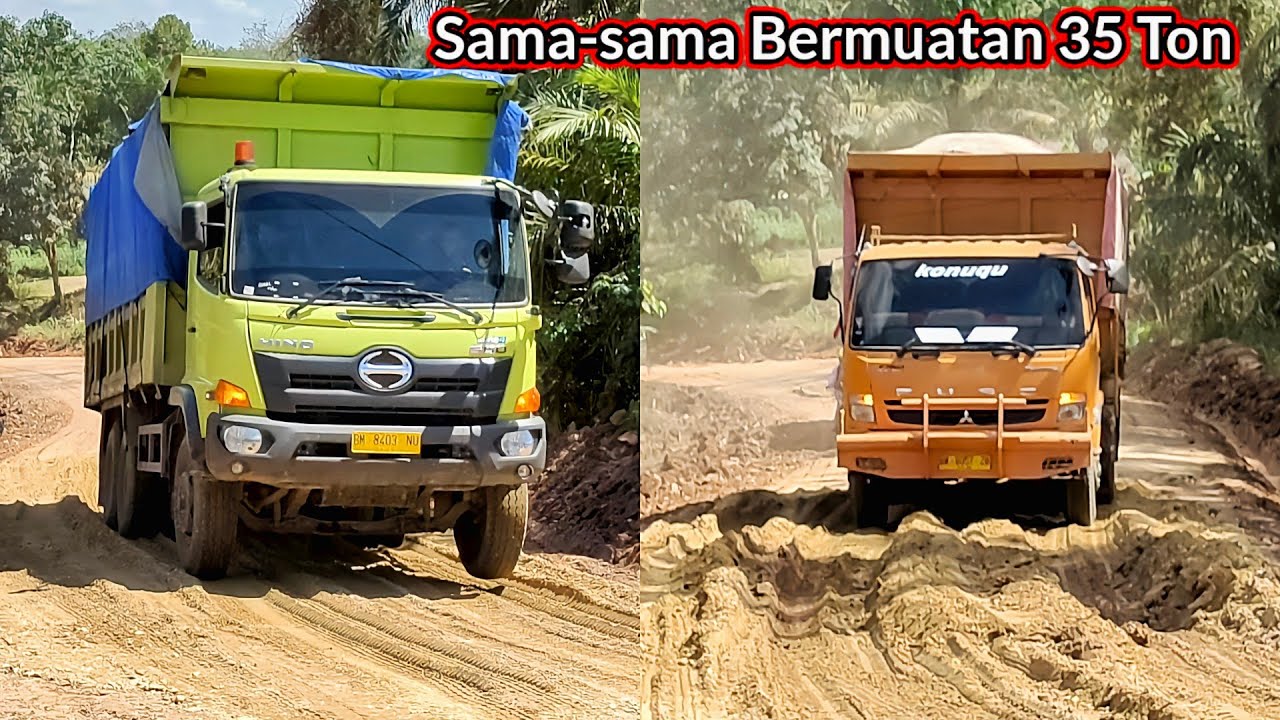 Ngak Menyangka Hino 500 Euro4 Selemah Ini Di Tanjakan Bukit Baling Di Bandingkan Fuso Fighter