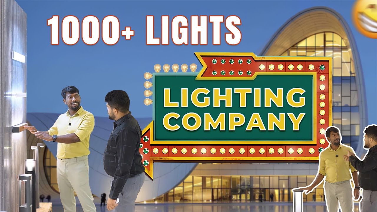 Coimbatore's Unique and Innovative Lighting Products😍| LEDLUM Lighting | Mr ShanBee