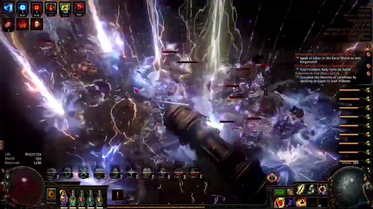 Path of Exile 3.27 Divine Retribution Glad t17