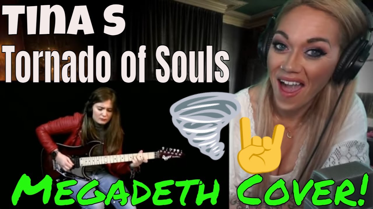 Tina S Tornado of Souls Megadeth Cover Reaction | Reaction Video | Just Jen Reacts Tina S Megadeth