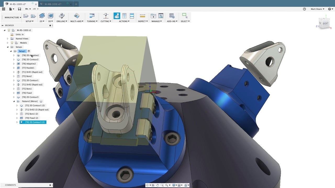 Manufacturing Features: 3+2