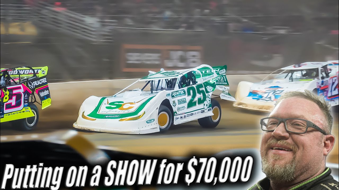Устраиваем шоу за 70 000 долларов | Гонки в закрытом помещении на Gateway Dirt Nationals.