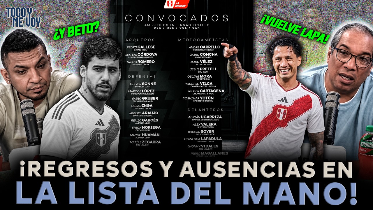 ⚽ &iexcl;Lapadula vuelve a la Selecci&oacute;n! Mano Menezes dio su lista y Beto da Silva qued&oacute; fuera #TocoYMeVoy