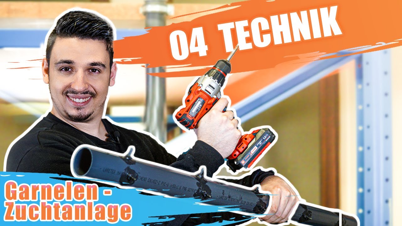 TEIL 4 | ZWERGGARNELEN ZUCHTANLAGE: Technik - Die Luftverteilung