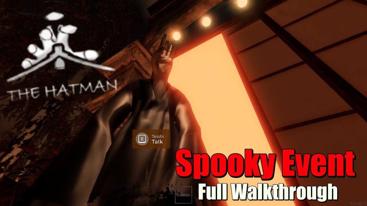 The Hatman Halloween Event Full Walkthrough |Roblox (Fail and get Kicked)