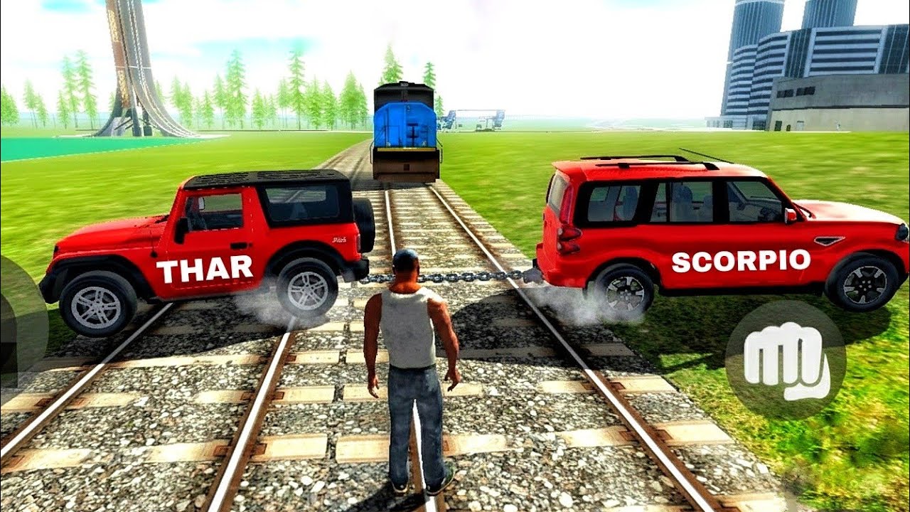 Thar Red 😈 vs Scorpio Red 💥 Indian Theft Aura Simulator