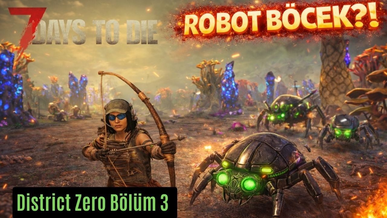 Hazinenin Sonu Ölüm Oldu! | 7 Days to Die v2.5 District Zero MOD Bölüm 3