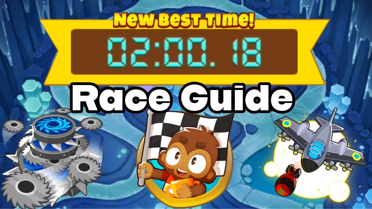 Гонка BTD6 №358 &laquo;Затерянные во льдах&raquo; за 2:00.18. Путеводитель по гонке!