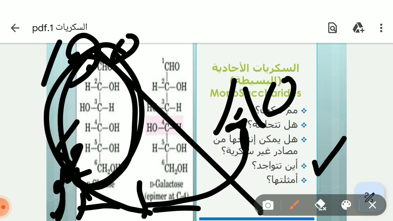 السكريات الأحادية وقليلات السكاريد