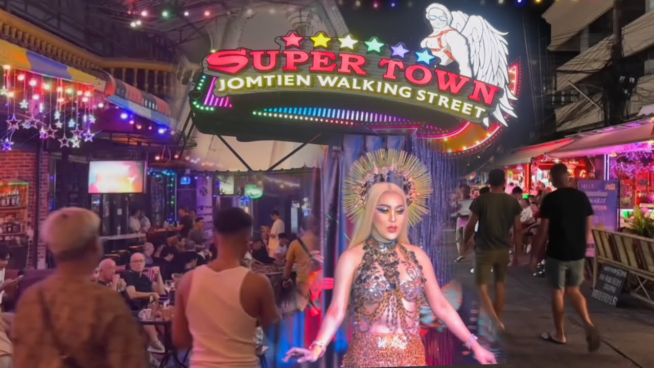 Jomtien SHOW BAR Super Town Best Gay Night2026!!