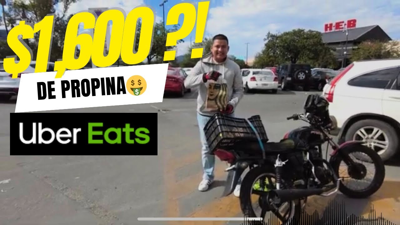 ¿Cuánto gana un repartidor de Uber Eats en Monterrey? 🤑😱 #uber #ubereats #uberdriver