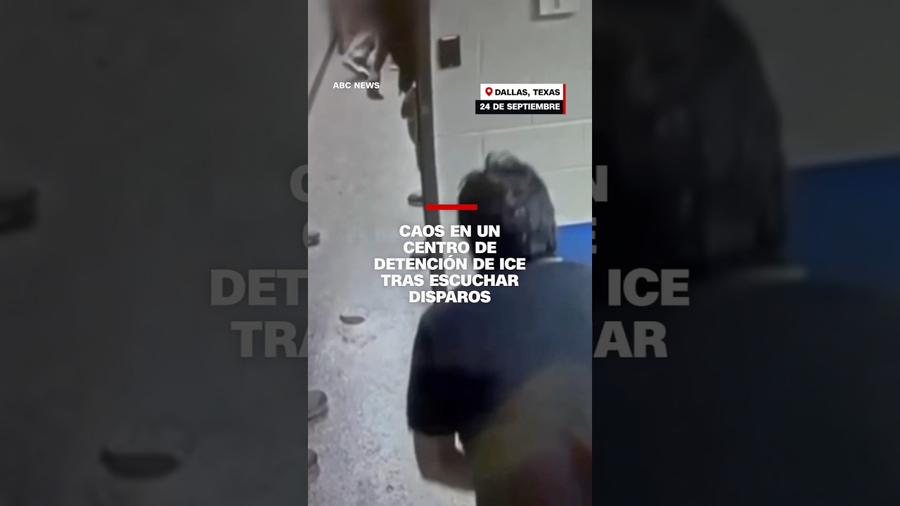 Caos dentro de un centro de detenci&oacute;n de ICE cuando se escuchan disparos