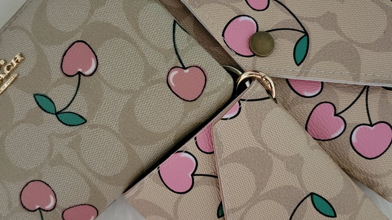 Whats In My Coach Zip Top Tote 🍒