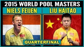 Niels Feijen vs Marcus Chamat | R1 | 2015 World Pool Masters