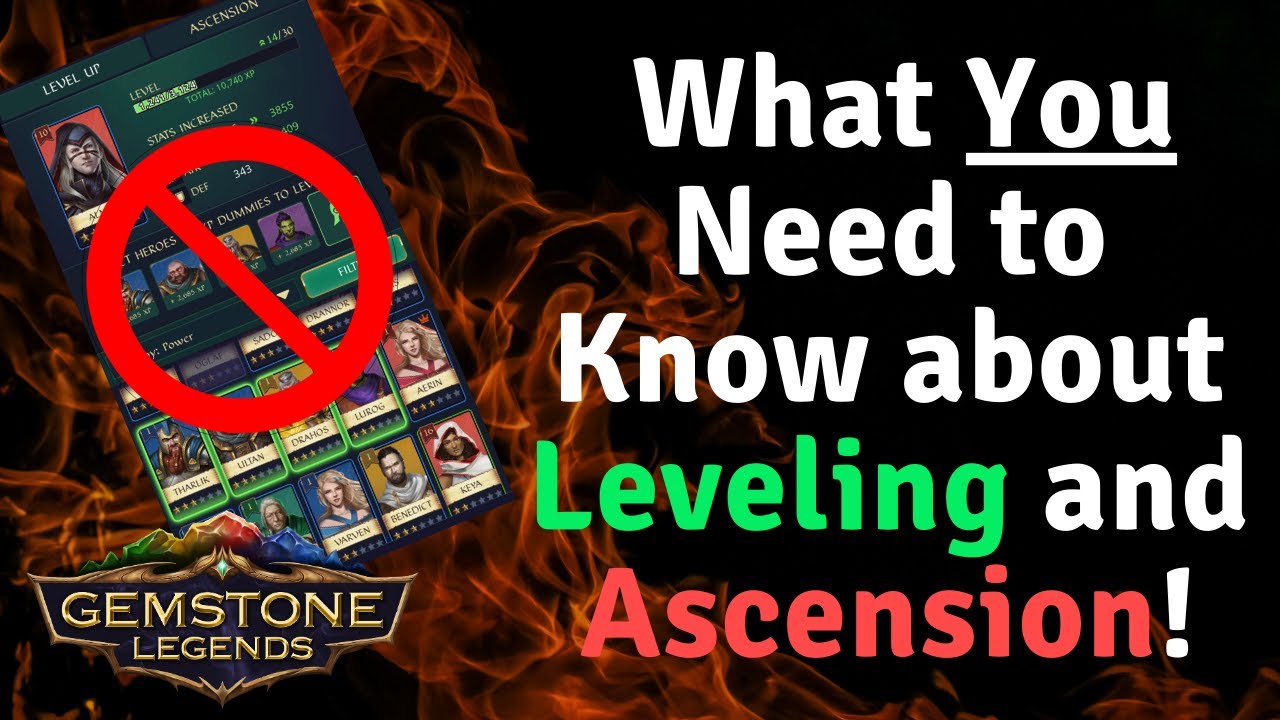 Leveling and Ascension: Tips, Tricks, and Everything You Need to Know | Gemstone Legends