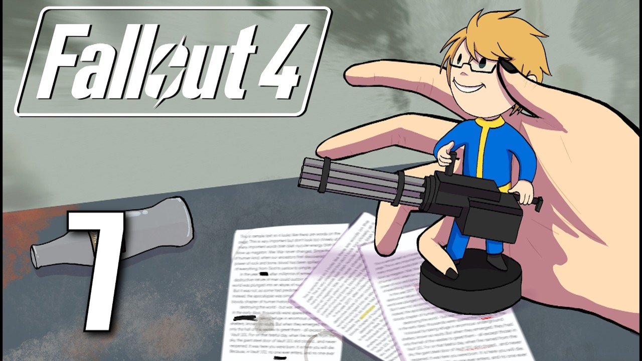 Fallout 4 Playthrough Part 7 | Walking The Group Back To Sanctuary