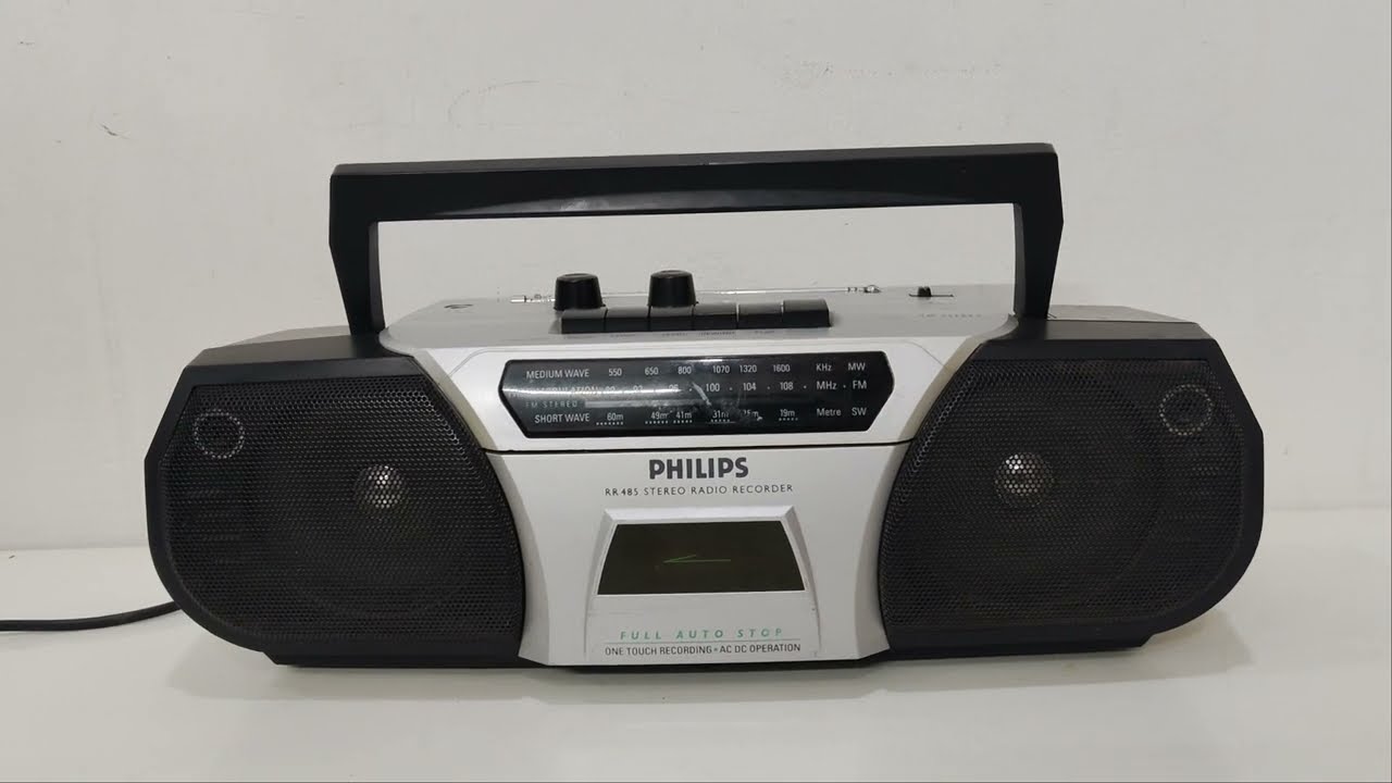 Philips RR485 stereo radio cassette recorder for sale 9023321435