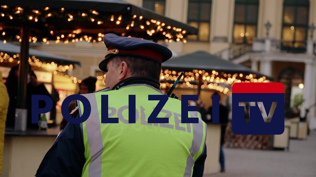 Auf Streife am Weihnachtsmarkt | Polizei Wien 