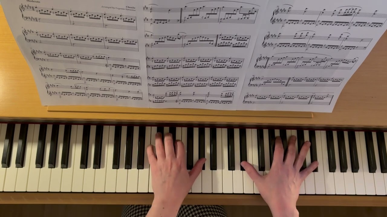 Beanie - Chezile (piano cover) for advanced.