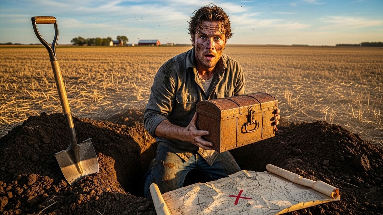 They Mocked Him for Digging Where His Father's Map Marked — What He Found 6 Feet Down Was...