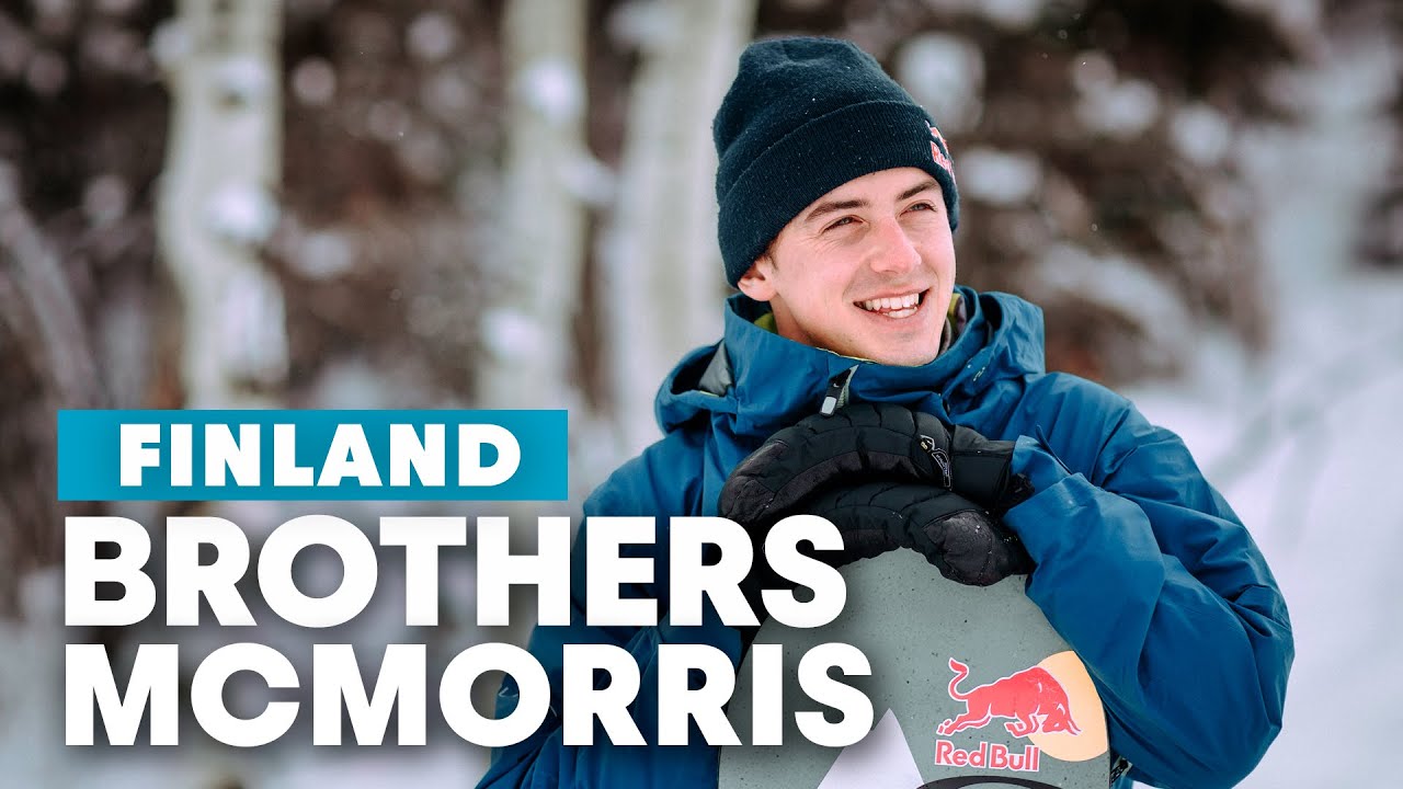 Mark McMorris' First Urban Snowboard Session in 8 Years | Brothers McMorris FINLAND w/ Eero Ettala