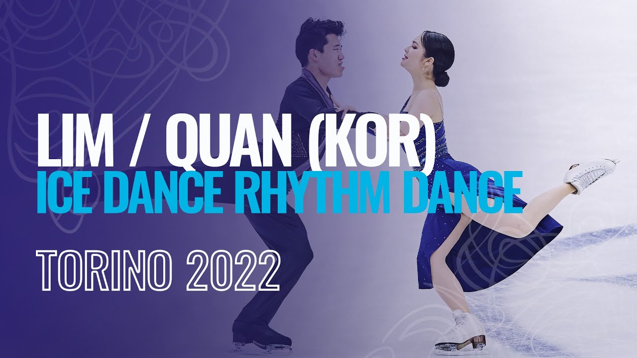 LIM / QUAN (KOR) | Ice Dance Rhythm Dance | Torino 2022 | #JGPFigure