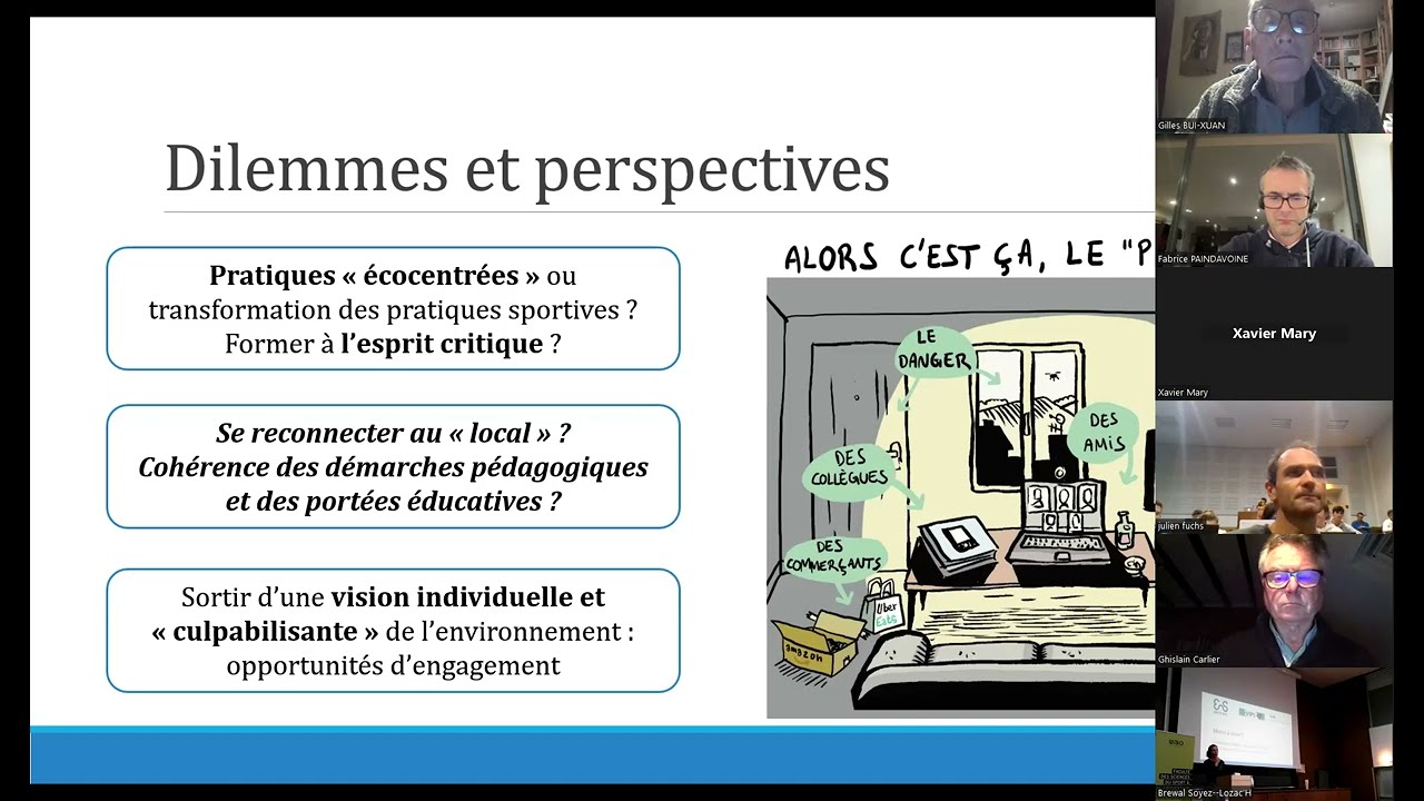 Conf&eacute;rence AFRAPS-AEEPS : L&eacute;a Gottsmann - EPS et environnement - 29 11 2022