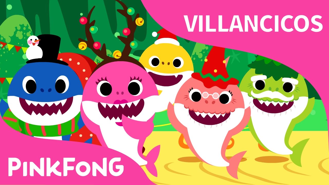 Tiburones Navideños | Villancicos de Navidad | Pinkfong Canciones Infantiles