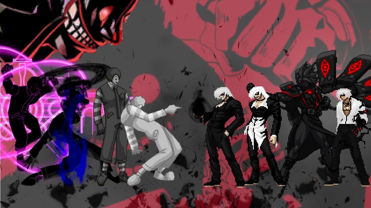 Power of Donald Team vs Dark of Eternal Team | KOF MUGEN