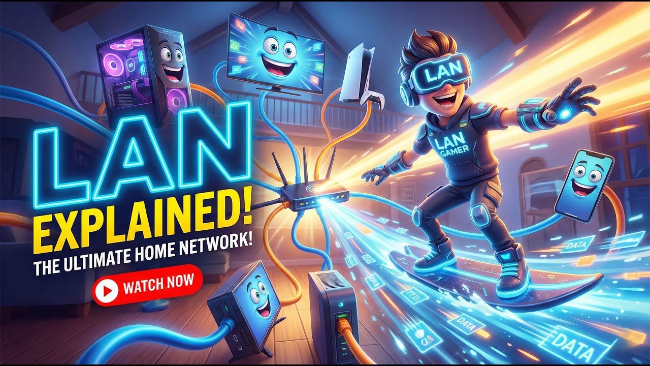 Local Area Network  (LAN) Explained