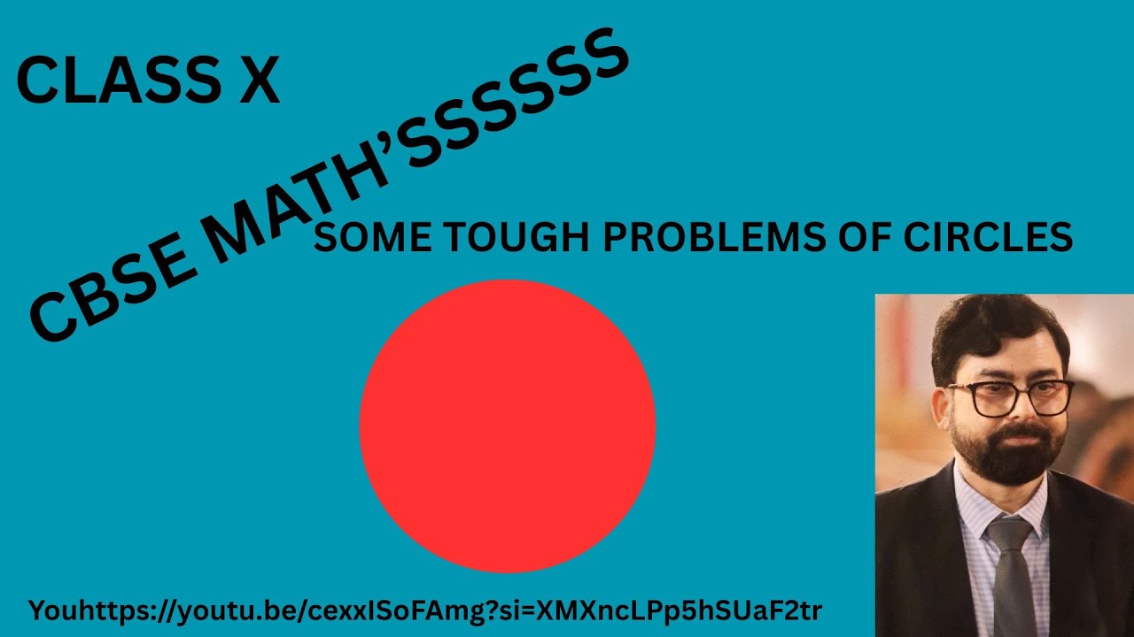 specimen problems of circle@ CBSE CLASS X MATHS