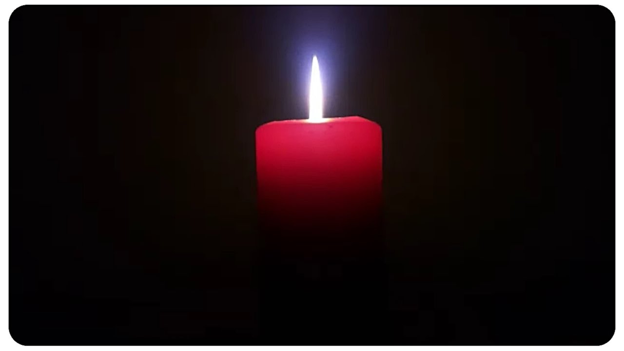 Kerzenlicht ❃ Brennende Kerze zur Entspannung