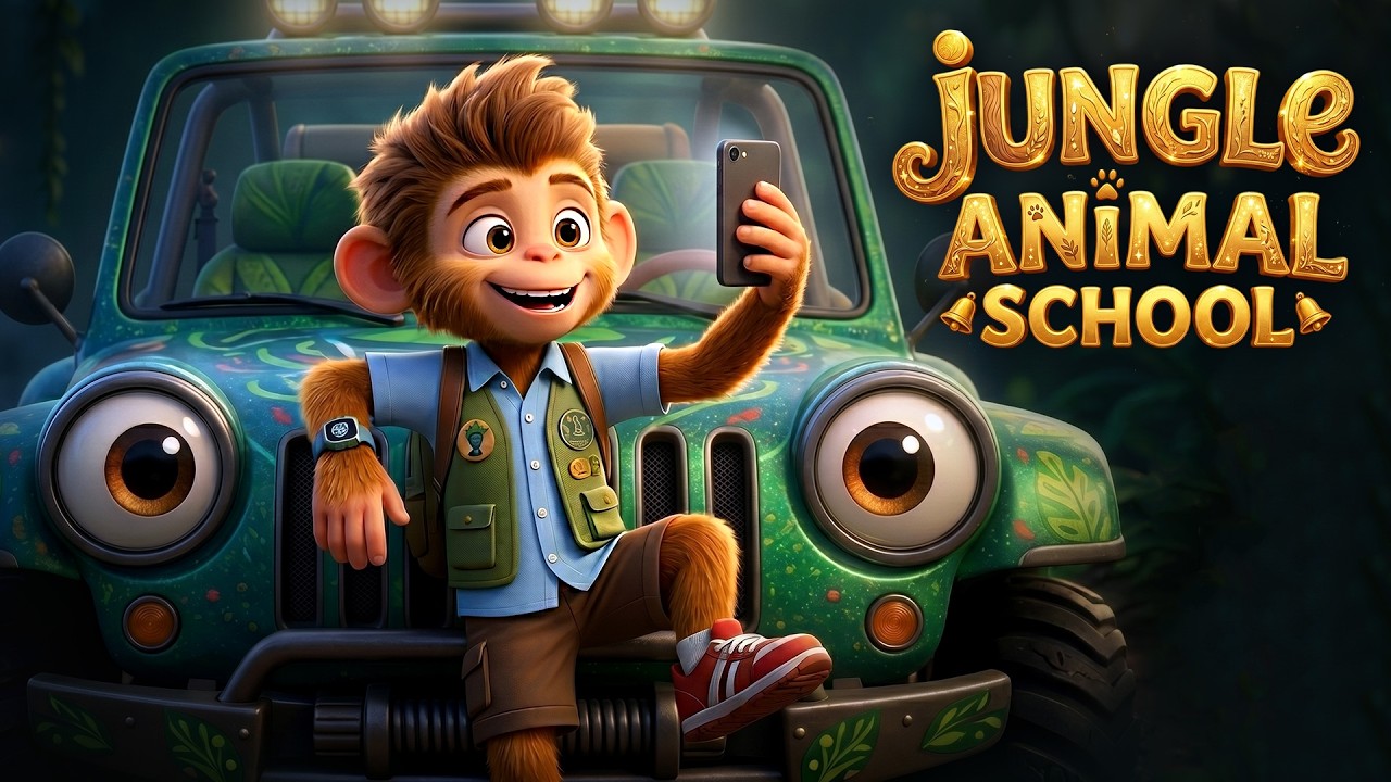 The Proud Monkey's Lesson 🚗🐵 | English Moral Stories | Bedtime Stories