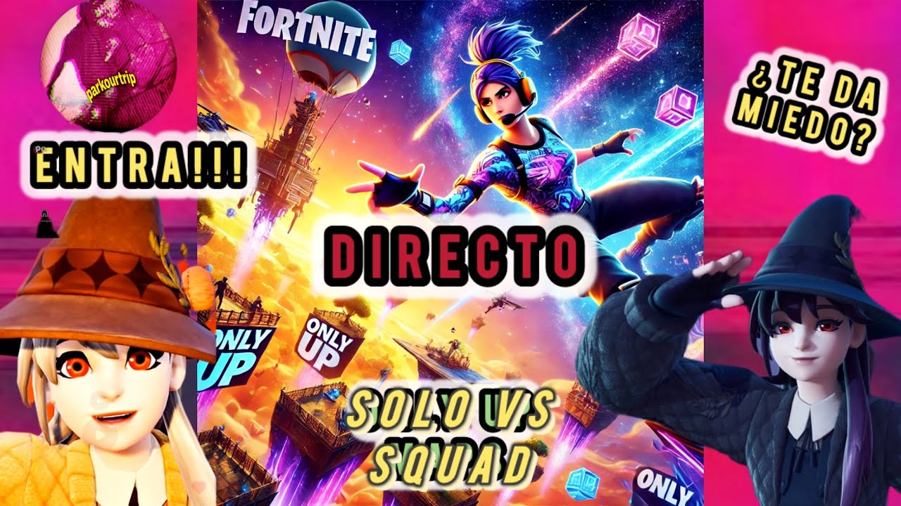 Fortnite live corto con subs y (solovssquad)💔🔥