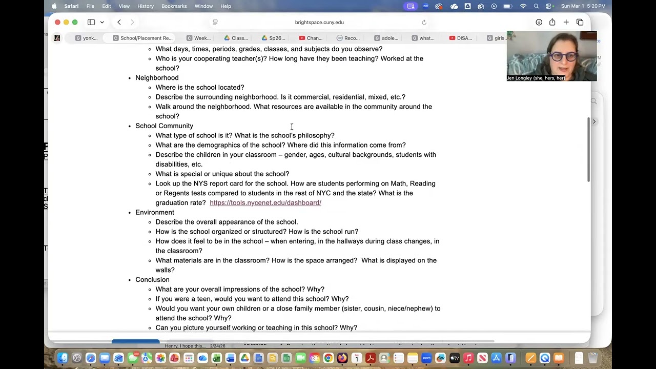 EDS 210 School/ Fieldwork Reflection