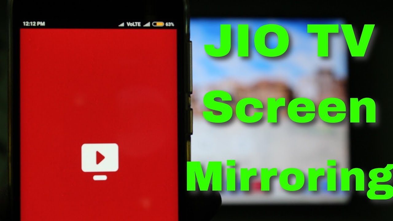 How To Screen Cast/Screen Mirroring Jio Tv App On Your Smart Tv & Fix Casting Problem