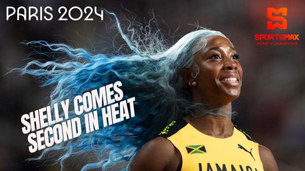 Paris 2024 |  Shelly Ann Fraser pryce 2nd in Women's 100m heat, Ta Lou wins | SportsMax
