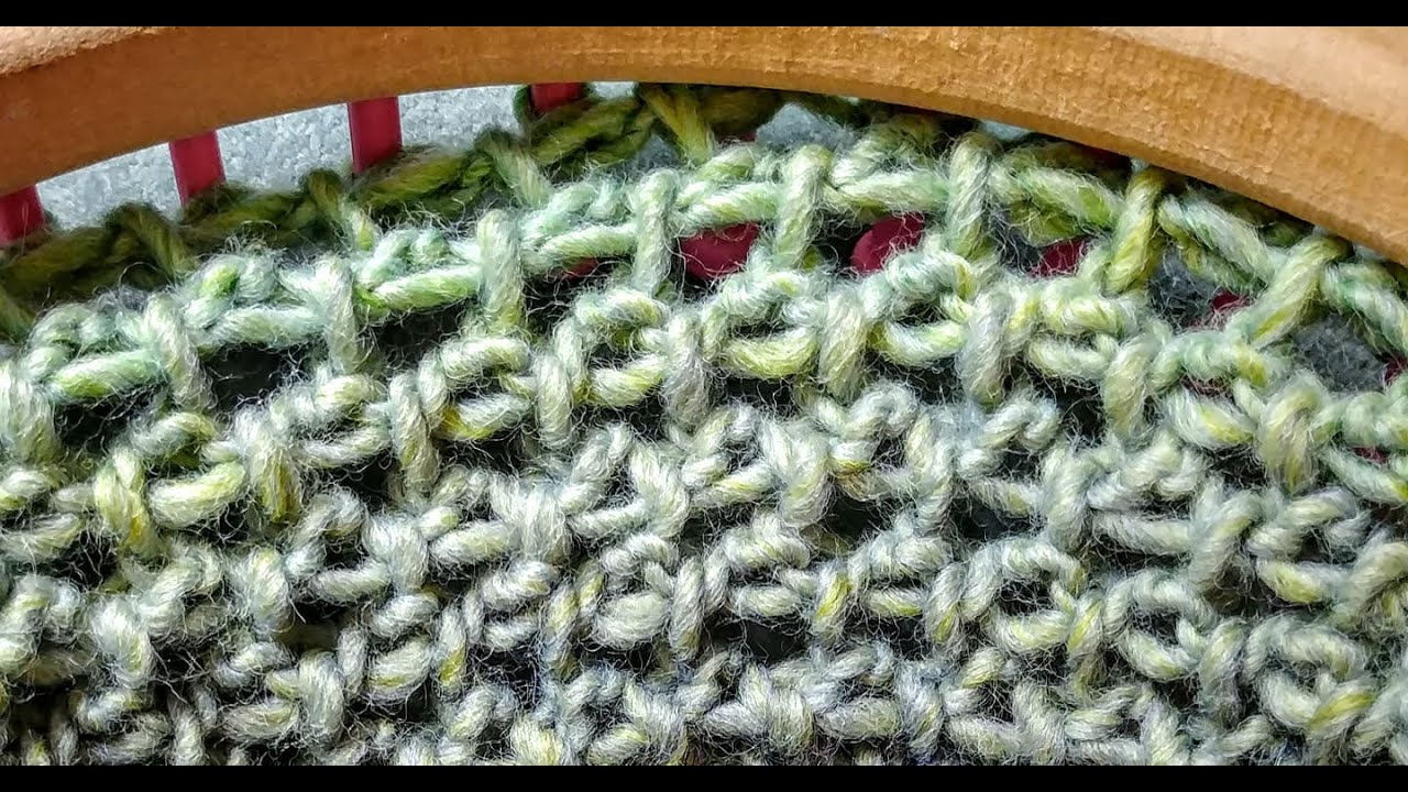 Breeze Stitch Loom Knit для шарфов, шалей, шапок