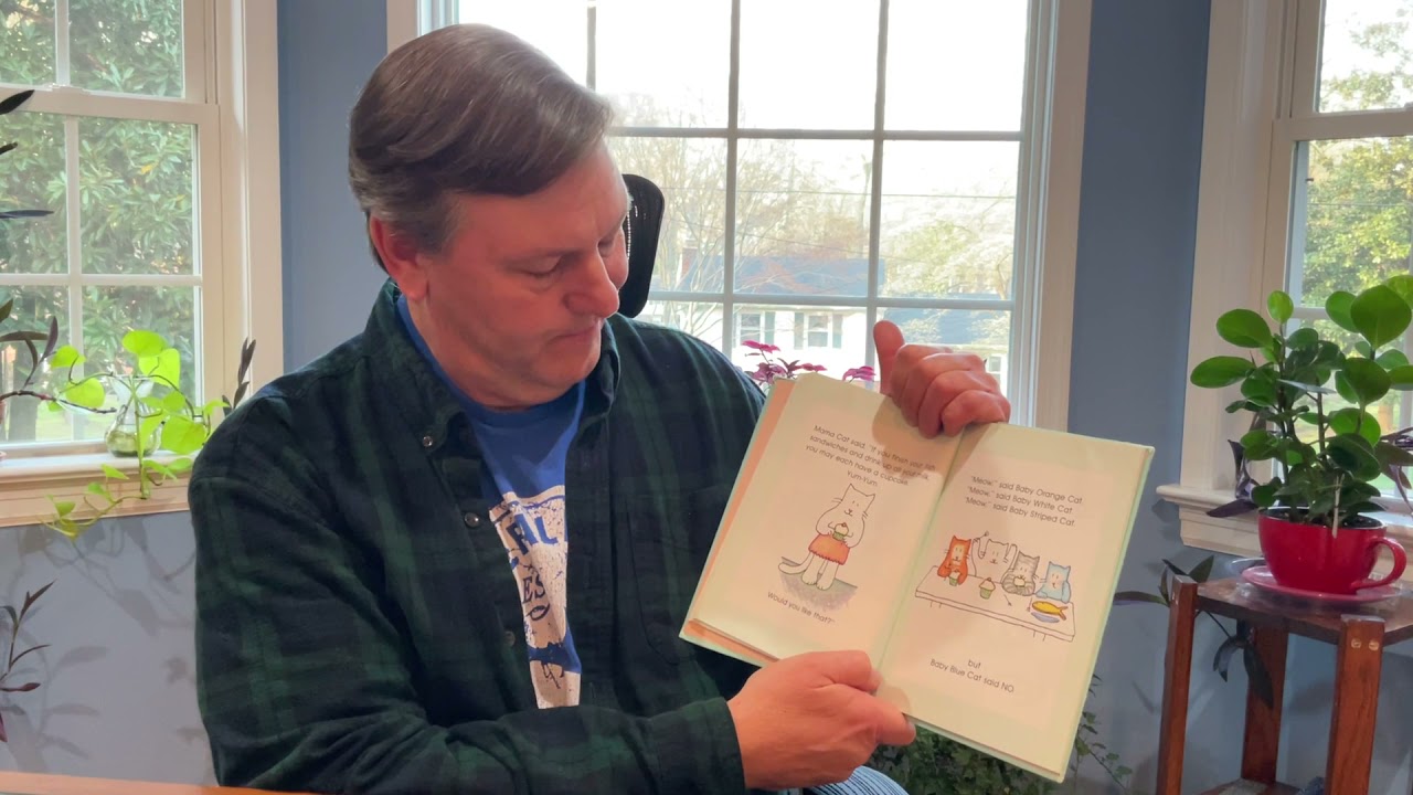 Story Time! The Baby Blue Cat who Said No by Ainslie Pryor