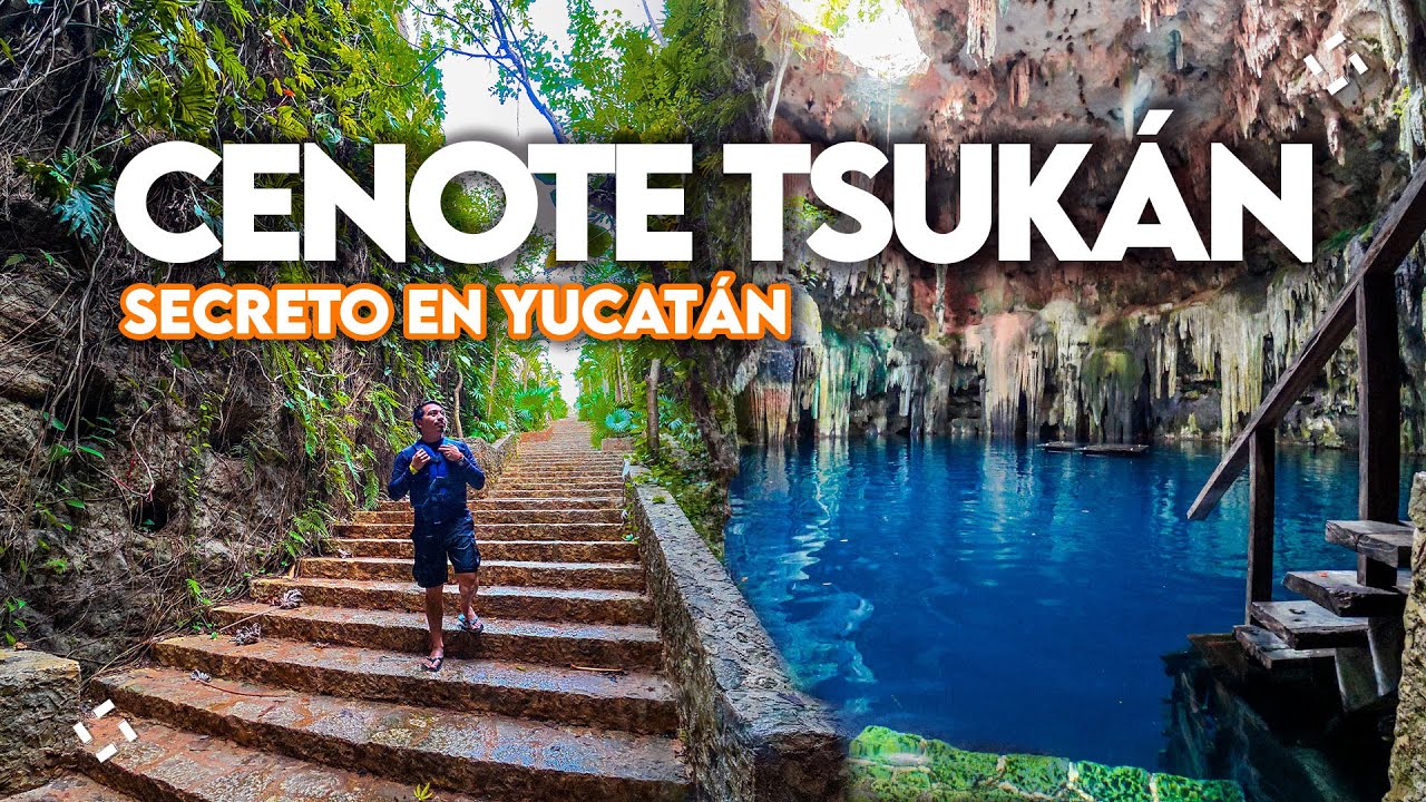 TSUKAN Cenote en YUCATÁN a 30 min de CHICHÉN ITZÁ 😱