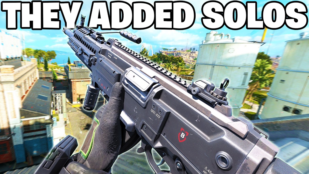 They FINALLY Added Solo's to Black Ops Royale and it's... 😍 (25 Kill Win)